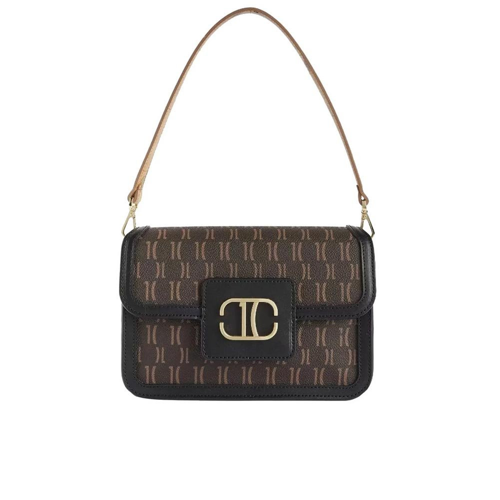 Borsa a tracolla Iselin in pelle nera da Gusti-Leder – Gusti Leder