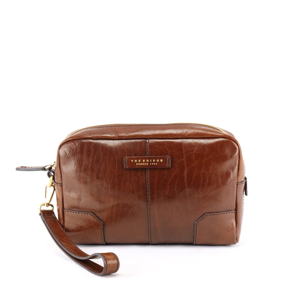 Borsello a Mano Vespucci The Bridge 0536300114-Marrone/Oro