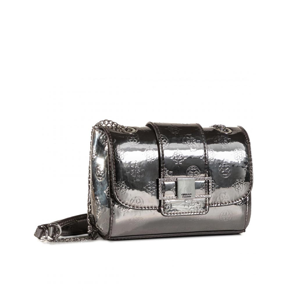 Borsa Donna da sera Clutch Guess HWPM7753780-Pewter