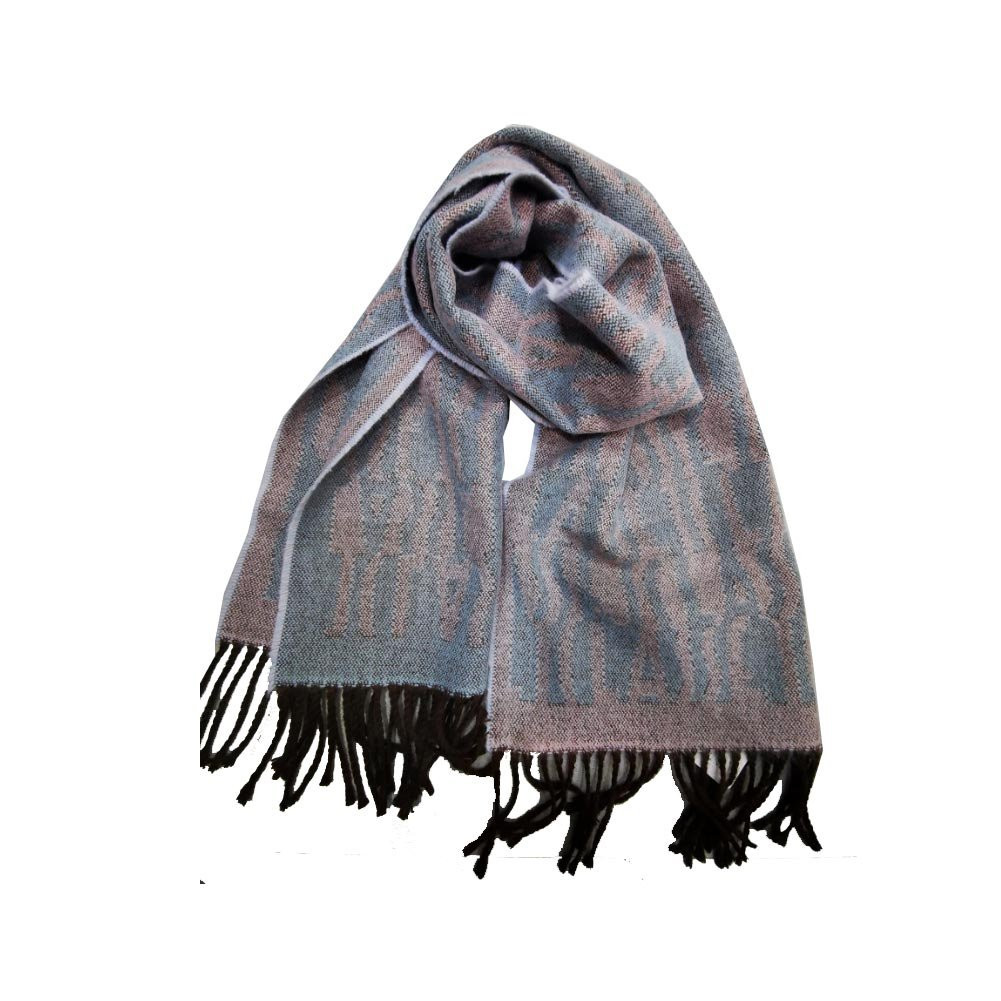 Sciarpa Donna Misto 40x180 Prima Classe Alviero Martini Azzurro Artico