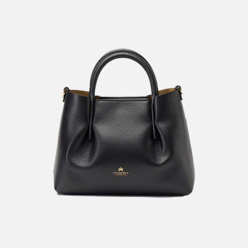 Borsa Donna due manici piccola Small Tote Bag Candy Cuoieria Fiorentina Nero