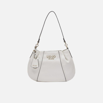 Borsa donna sacca con tracolla Liu Jo Trepida Cream