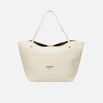 Borsa donna shopping grande Patrizia Pepe Never Hot Wooly White