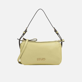 Borsa donna tracolla con zip sopra Liu Jo Arezu Avocado