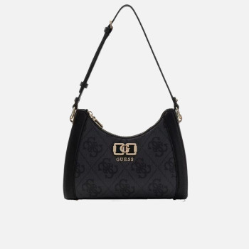 Borsa donna tracolla Guess Karnilla Coal Logo