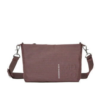Borsa donna tracolla con zip sopra Mandarina Duck MD 20 Grape