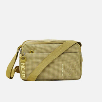 Borsa donna tracolla con zip sopra Mandarina Duck MD 20 Pistacchio