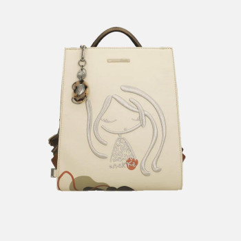 Borsa donna zainetto quadrato Anekke Gaia Multicolor