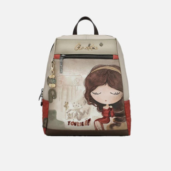Borsa donna zainetto quadrato Anekke Muse Multicolor