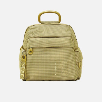 Borsa donna zainetto chiusura zip stondato Mandarina MD 20 Pistacchio