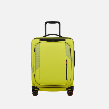 Trolley morbido 55cm 4 ruote cabina espandibile Samsonite Lime Punch