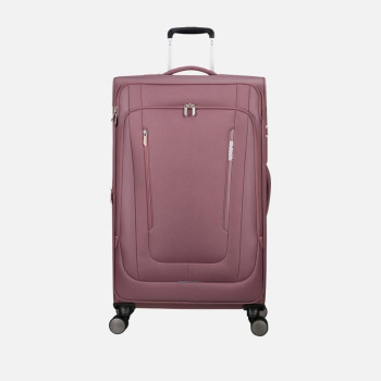 Trolley morbido 79cm 4 ruote grande espandibile American Tourister Wanderlite Galactic Mauve