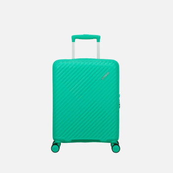 Trolley rigido 55cm 4 ruote cabina American Tourister Diablast Cyber Aqua
