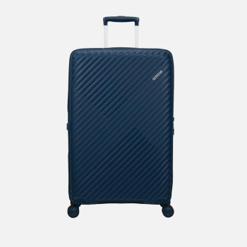 Trolley rigido 78cm 4 ruote grande espandibile American Tourister Diablast Darkwave Blue
