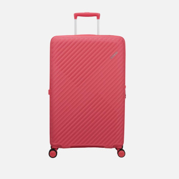 Trolley rigido 78cm 4 ruote grande espandibile American Tourister Diablast Pink Glitch