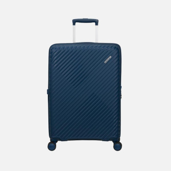 Trolley rigido 68cm 4 ruote medio espandibile American Tourister Diablast Darkwave Blue