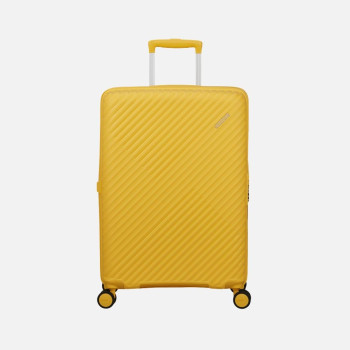 Trolley rigido 68cm 4 ruote medio espandibile American Tourister Diablast Digital Yellow