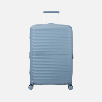 Trolley rigido 68cm 4 ruote medio espandibile American Tourister Fastward Steel Blue