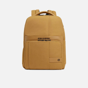 Zaino business porta computer 14 Wollen Piquadro Giallo2