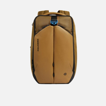 Zaino business da viaggio porta computer 14.1 Piquadro Pq-Earth Cuoio