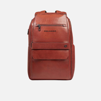 Zaino business porta computer 15.6 Piquadro Solm Terra Cotta
