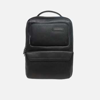 Zaino business con tasche frontali The Bridge Ludovico Nero