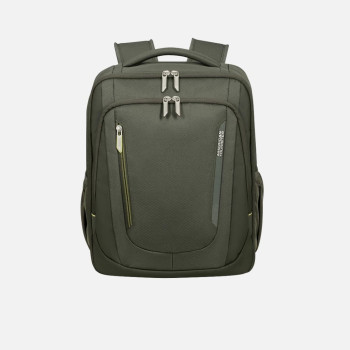 Zaino cabina 40cm porta computer 15.6 American Tourister Wanderlite Dark Khaki