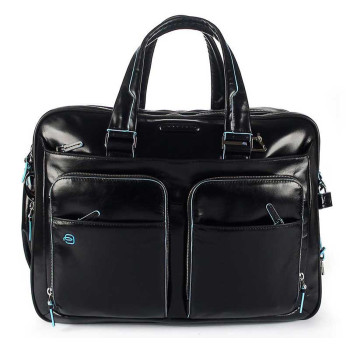 Cartella porta pc/ iPad 2 manici | Piquadro Blue Square | CA2765B2-Nero