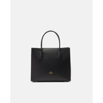 Borsa Donna Alice Medium Tote Squadrata Cuoieria Fiorentina Nero Valigeria.it