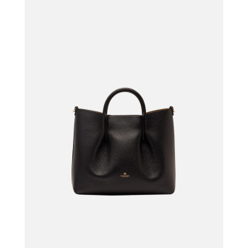 Borsa Donna Tote Large Candy Cuoieria Fiorentina Nero Valigeria.it