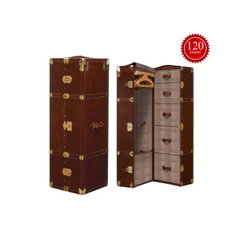 Baule Armadio | The Bridge Story Trunks | 08840401-Marrone