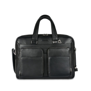 Cartella con portabilità a zaino porta iPad Air/Air2 e porta pc | Piquadro Modus | CA3201MO-Nero