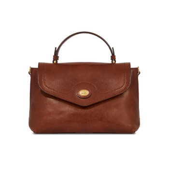 Borsa donna a mano con tracolla The Bridge Story Donna Marrone/Oro