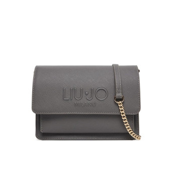 Borsa donna chanel logo ordo Liu Jo Antracite