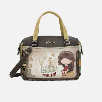 Borsa donna due manici con tracolla Anekke Muse Multicolor