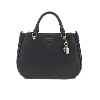 Borsa donna due manici con tracolla Fedora Guess HWBG9519090-Black Valigeria-it 