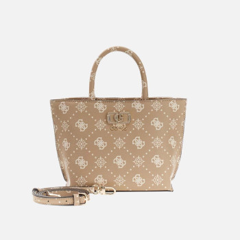 Borsa donna due manici Guess Emilie Logo Biscotti Logo