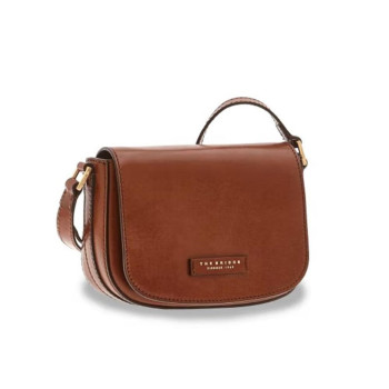 Borsa Donna Postina Vittoria The Bridge MarroneOro  Valigeria.it