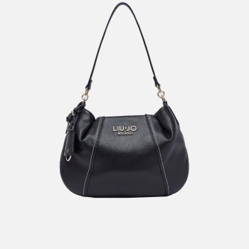 Borsa donna sacca con tracolla Liu Jo Trepida Nero