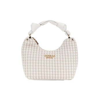 Borsa donna sacca piccola Guess Mirema White Multi