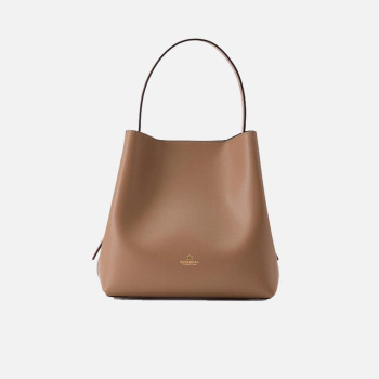 Borsa donna secchiello a piramide Cuoieria Fiorentina Alice Desert