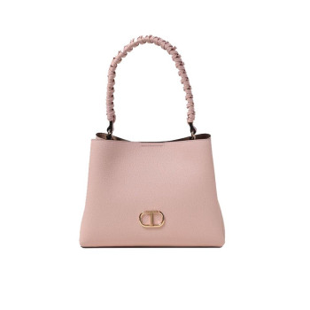 Borsa donna secchiello piccolo Roma Twinset 251TD806300401 Rosa Polvere Valigeria-it