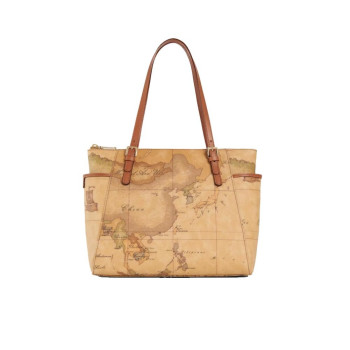 Borsa Donna Shopping Geo Classic Alviero Martini Naturale  Valigeria.it