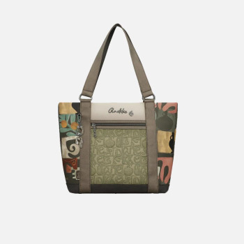 Borsa donna shopping grande Anekke Amphora Multicolor