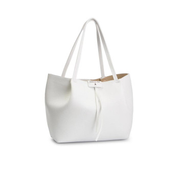 Borsa donna shopping grande Patrizia Pepe Bianco