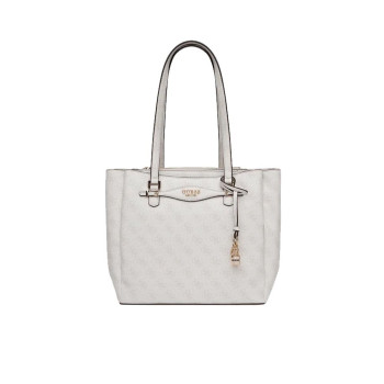 Borsa donna shopping media Guess Kathya White Logo