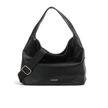 Borsa donna shopping media Liu Jo Adonia Nero