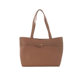 Borsa Donna Shopping Media Twinset Chocolate Malt  Valigeria.it
