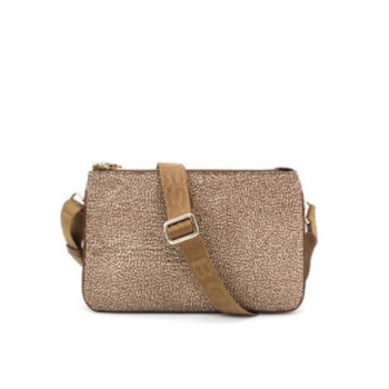 Borsa Donna Tracolla Borbonese Beige  Valigeria.it