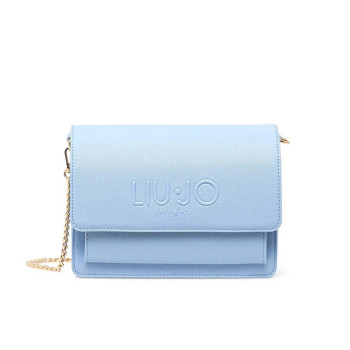 Borsa donna tracolla con catenella Halone Liu Jo AA5152E008700120-Cielo  Valigeria-it 
